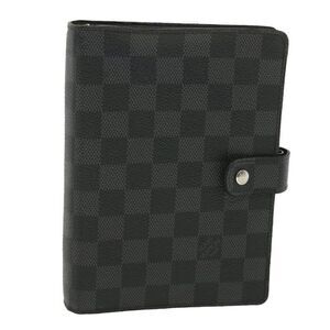 LOUIS VUITTON Damier Graphite Agenda MM Day Planner Cover
